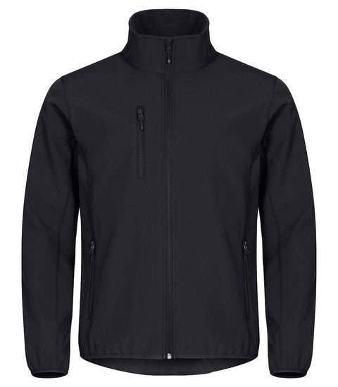 UU Softshell Jacket van gerecycled polyester - zwart