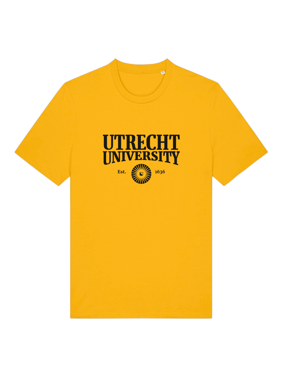 UU Unisex T-shirt - geel