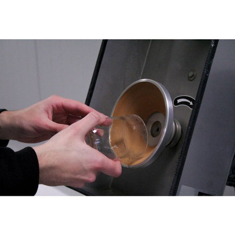 Rebottled waterglas Utrecht University