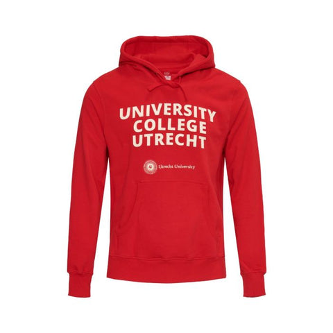 Hooded Sweater UCU Rood - oud model