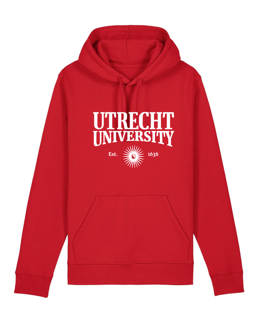 UU Hooded sweater unisex – red 