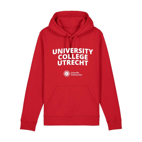 UCU Hoodie rood - Nieuw