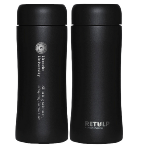 Retulp Tumbler Thermos cup - black 