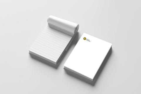 Writing pad A5 UU 1 piece - white