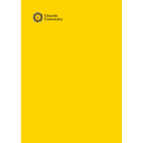 Writing pad A5 UU 1 piece - yellow