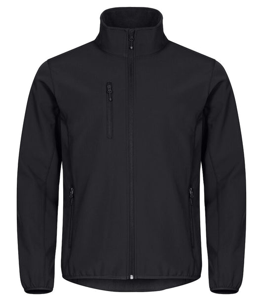 UU Softshell Jacket made of recycled polyester - black 