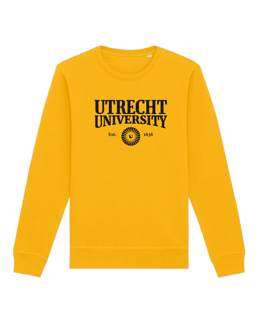 UU sweater unisex – geel