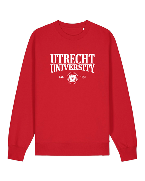 UU sweater unisex – rood