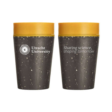 To Go Coffee Cup Circular and Co UU - black/yellow