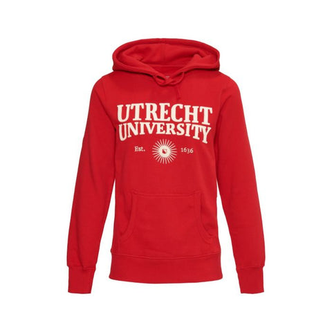 Hooded Sweater Fair Trade Ladies UU 1636 Red