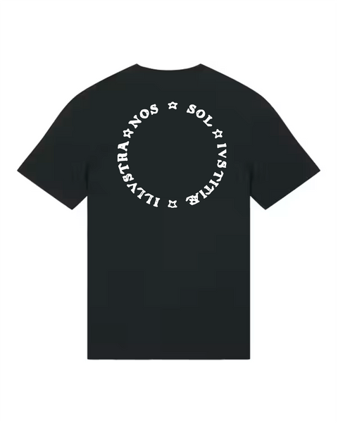 UU T-shirt Vintage - zwart