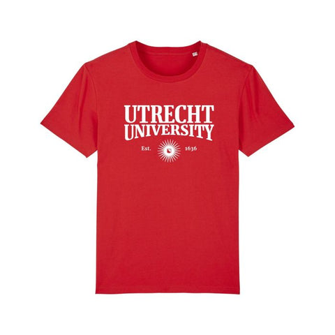 T-shirt Organic cotton UU 1636 Men Red