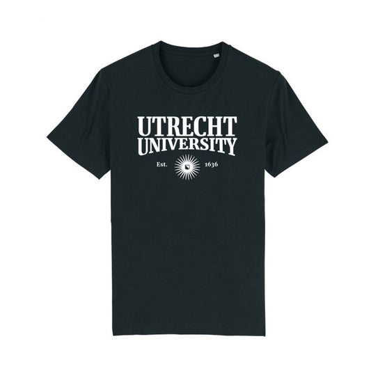 T-shirt Biologisch katoen UU 1636 Heren Zwart