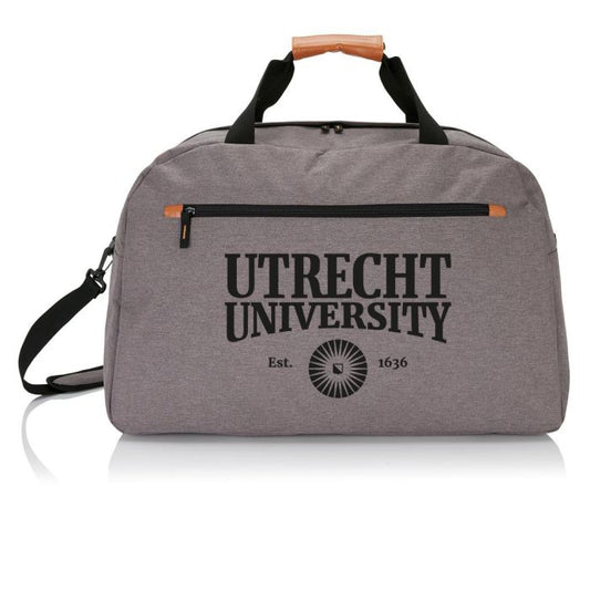 Travel bag PVC Free Gray Utrecht University EST 1636